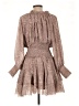 Cleobella 100% Polyester Brown Casual Dress Size L - photo 2