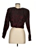J. Peterman 100% Silk Burgundy Jacket Size 6 - photo 1