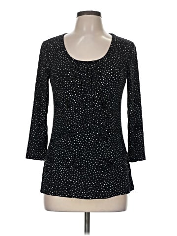 Liz & Co. 3/4 Sleeve Top (view 1)