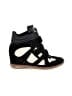 Skechers Black Wedges Size 9 - photo 1