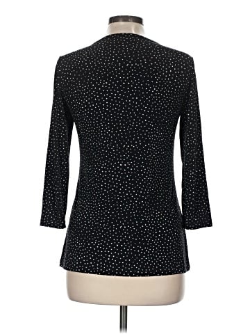 Liz & Co. 3/4 Sleeve Top (view 2)