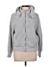 Olivia 100% Polyester Gray Zip Up Hoodie Size L - photo 1
