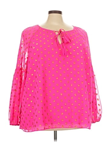 Crown & Ivy 3/4 Sleeve Blouse (view 1)