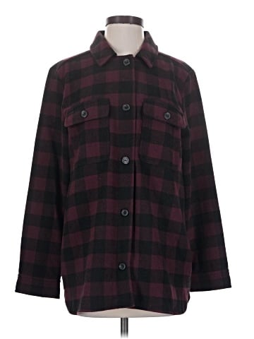 BP. Long Sleeve Button-Down Shirt (view 1)