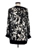 St. John Floral Graphic Black 3/4 Sleeve T-Shirt Size M - photo 2