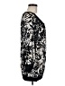 St. John Floral Graphic Black 3/4 Sleeve T-Shirt Size M - photo 4