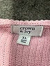 Crown & Ivy 100% Cotton Solid Pink Pullover Sweater Size XL - photo 7