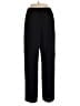 Theory Solid Black Casual Pants Size L - photo 2