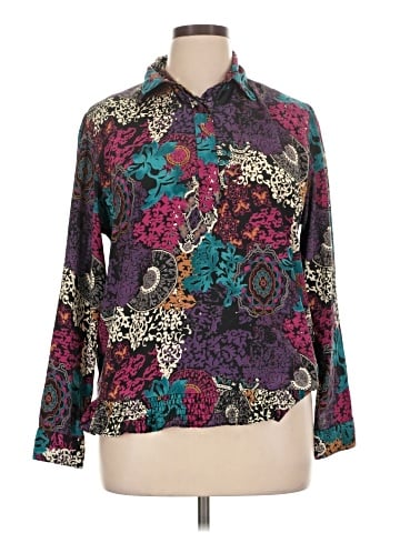 Alfred Dunner Long Sleeve Blouse (view 1)