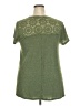 Faded Glory Green Short Sleeve Top Size XXL - photo 2
