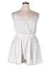 Shein Curve 100% Polyester Polka Dots White Romper Size 14 Plus (1) - photo 1