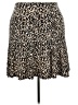 Axcess Animal Print Brown Casual Skirt Size S - photo 2