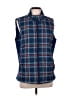 Blair 100% Polyester Blue Vest Size L - photo 1