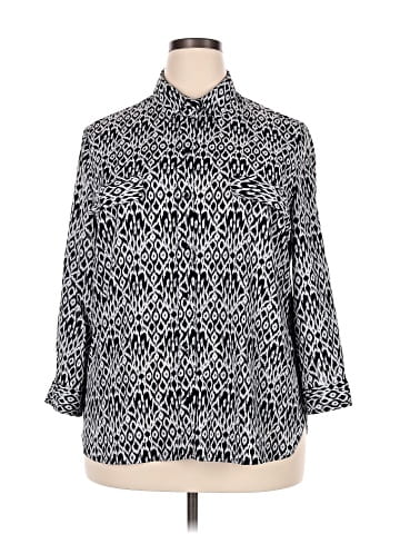 White Stag 3/4 Sleeve Blouse (view 1)
