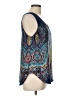 Fun2Fun Blue Sleeveless Blouse Size L - photo 4
