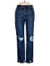 Just Black Blue Jeans Size 24 waist - photo 1