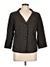 Lafayette 148 New York Polka Dots Black Blazer Size 10 - photo 1