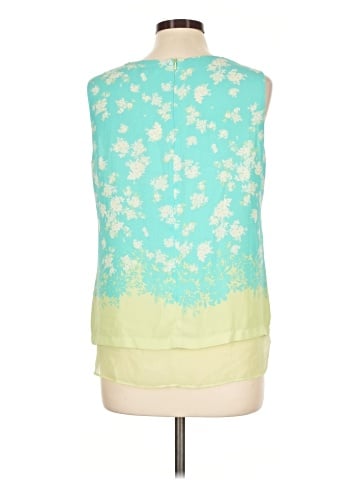 Rose + Olive Sleeveless Blouse (view 2)