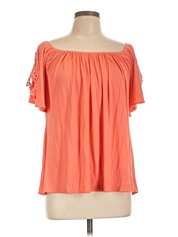 Sky Short Sleeve Blouse (view 1)