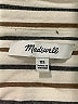 Madewell 100% Viscose Stripes Ivory 3/4 Sleeve Button-Down Shirt Size XS - photo 7