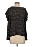 Free Press 100% Polyester Polka Dots Black 3/4 Sleeve Blouse Size S - photo 1