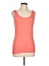 Maison Jules Orange Sleeveless Top Size L - photo 1