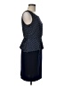 En Focus Studio 100% Polyester Polka Dots Blue Cocktail Dress Size 8 - photo 4
