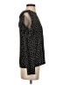 Free Press 100% Polyester Polka Dots Black 3/4 Sleeve Blouse Size S - photo 4