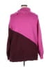 Lane Bryant Color Block Burgundy Pullover Sweater Size 26 - 28 Plus - photo 2