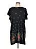 XXI Paisley Black Casual Dress Size L - photo 1