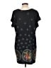 XXI Paisley Black Casual Dress Size L - photo 2