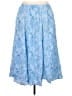 Blair 100% Rayon Paisley Blue Casual Skirt Size XXL - photo 1