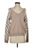 Fate Animal Print Tan Pullover Sweater Size S - photo 1