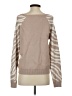 Fate Animal Print Tan Pullover Sweater Size S - photo 2