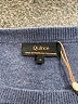 Quince 100% Cashmere Solid Blue Cashmere Pullover Sweater Size L - photo 7