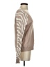 Fate Animal Print Tan Pullover Sweater Size S - photo 4