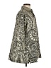 Max Mara Paisley Ivory 3/4 Sleeve Button-Down Shirt Size 4 - photo 4
