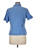 Ashley Blue Short Sleeve Blouse Size M - photo 2