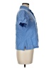 Ashley Blue Short Sleeve Blouse Size M - photo 4
