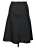 Papaya 100% Polyester Chevron-herringbone Black Formal Skirt Size M - photo 2
