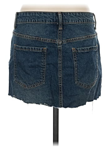 No Boundaries Denim Skirt (view 2)