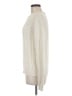 Lands' End 100% Baumwolle Chevron-herringbone Ivory Pullover Sweater Size M - photo 5