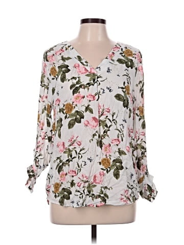 Brina & Em 3/4 Sleeve Blouse (view 1)