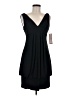 Eliza J Solid Black Cocktail Dress Size 8 - photo 1