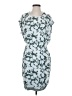 Bobeau 100% Polyester Print Teal Cocktail Dress Size XS - photo 1