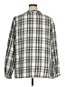 D&Co. Silver Long Sleeve Button-Down Shirt Size XL - photo 2