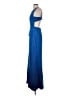 BCBGMAXAZRIA 100% Polyester Blue Cocktail Dress Size 4 - photo 5