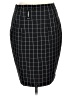 Express Plaid Black Formal Skirt Size 10 - photo 2