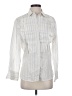 Zara Stripes White Long Sleeve Blouse Size S - photo 1