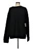 Lucky Brand Solid Black Pullover Sweater Size L - photo 1
